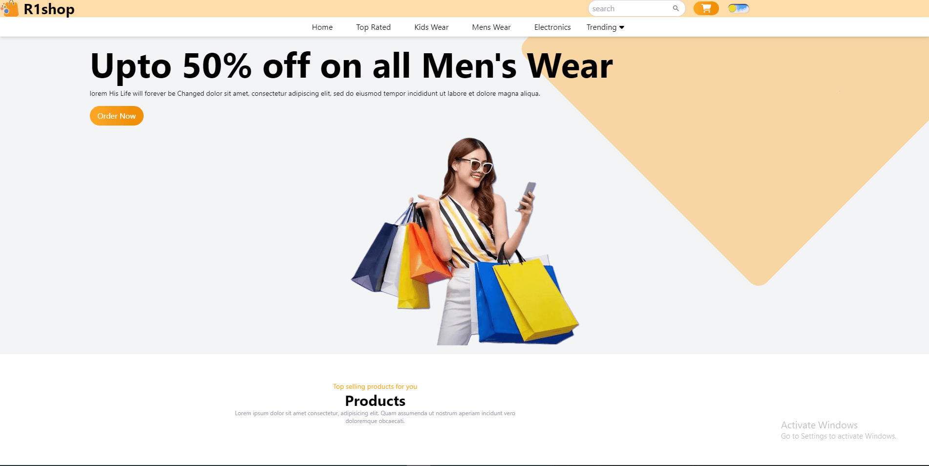 E-commerce Website